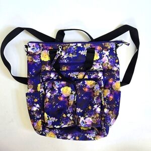 Baggallini All Set 3 in 1 Tote Backpack Travel Bag RFID-blocking technology